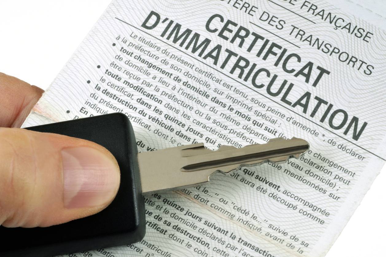 carte grise certificat immatriculation