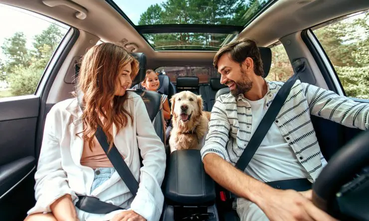 voyager sur un long trajet, voiture