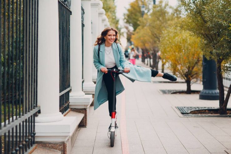 trottinette électrique dans Paris