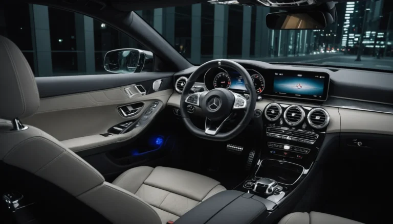 Logo Voiture Lumineux Mercedes : Guide d'Éclairage LED Intérieur