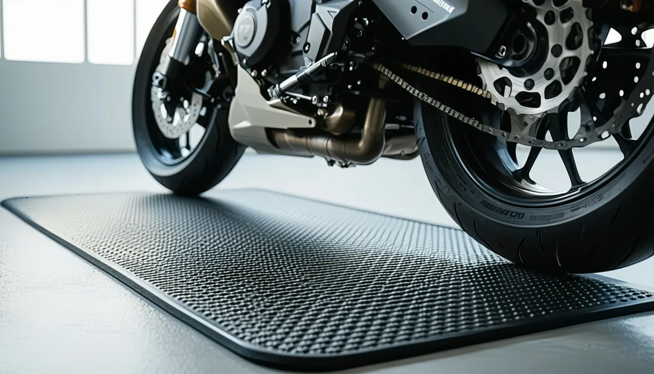tapis environnemental moto