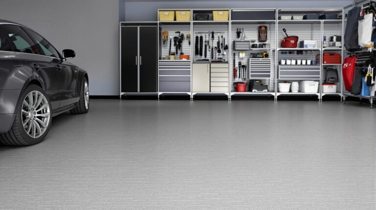 dalles pvc garage