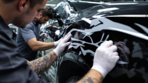 réalisation de marquage véhicule