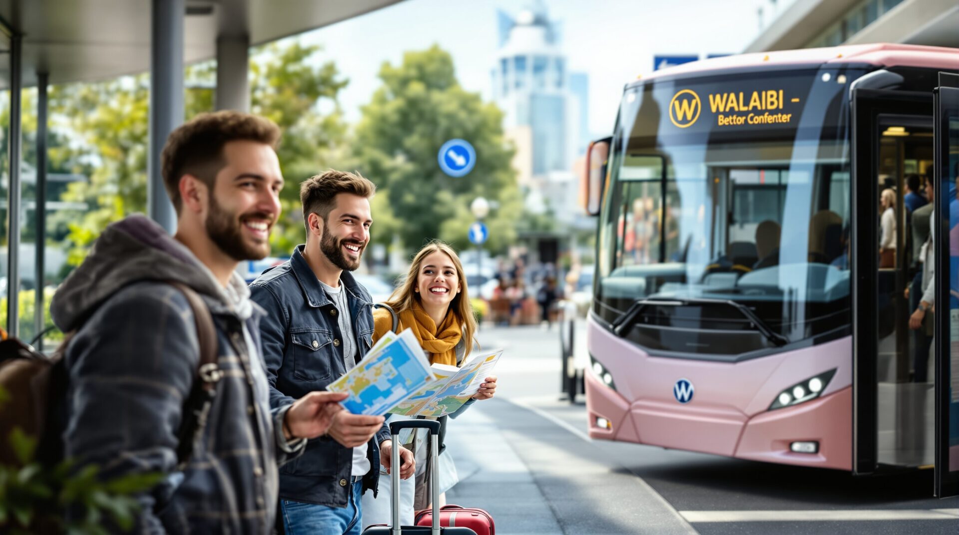 comment aller à walibi en bus