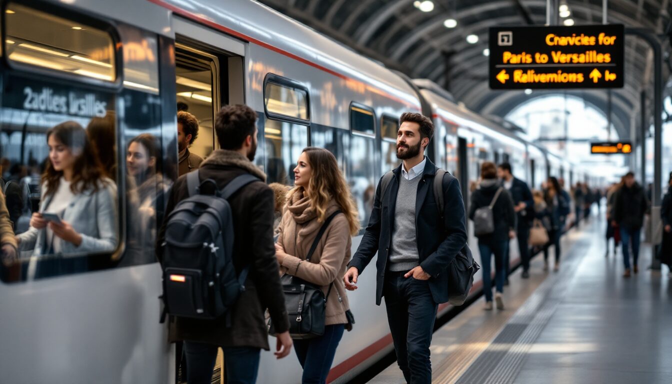 comment aller a versailles de paris