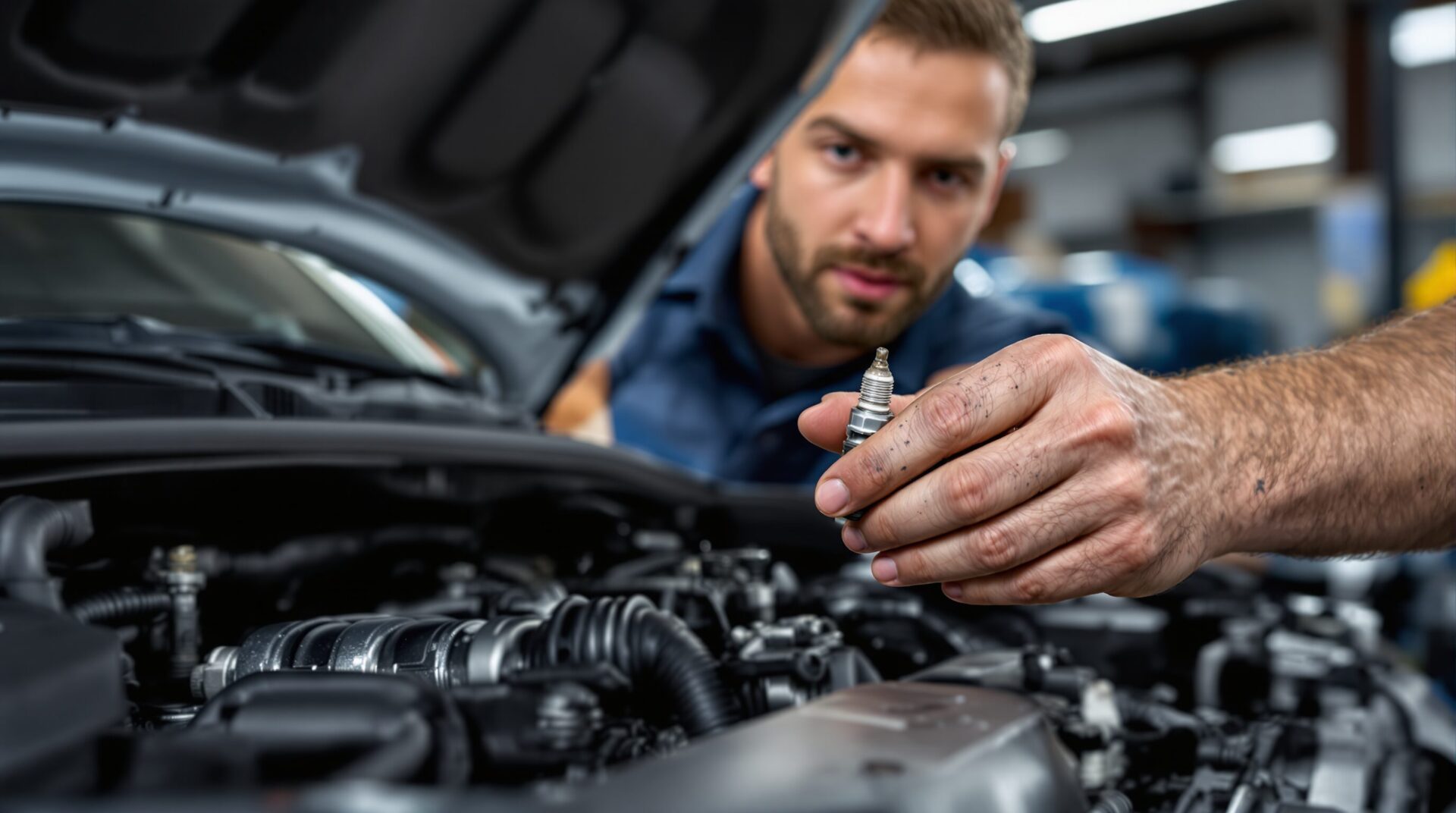 bougie allumage noire signification