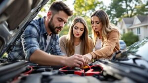 comment brancher une batterie de voiture