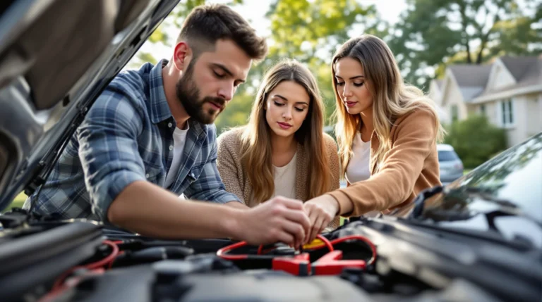 comment brancher une batterie de voiture