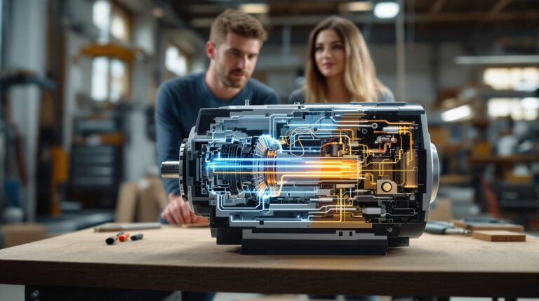 fonctionnement du moteur électrique