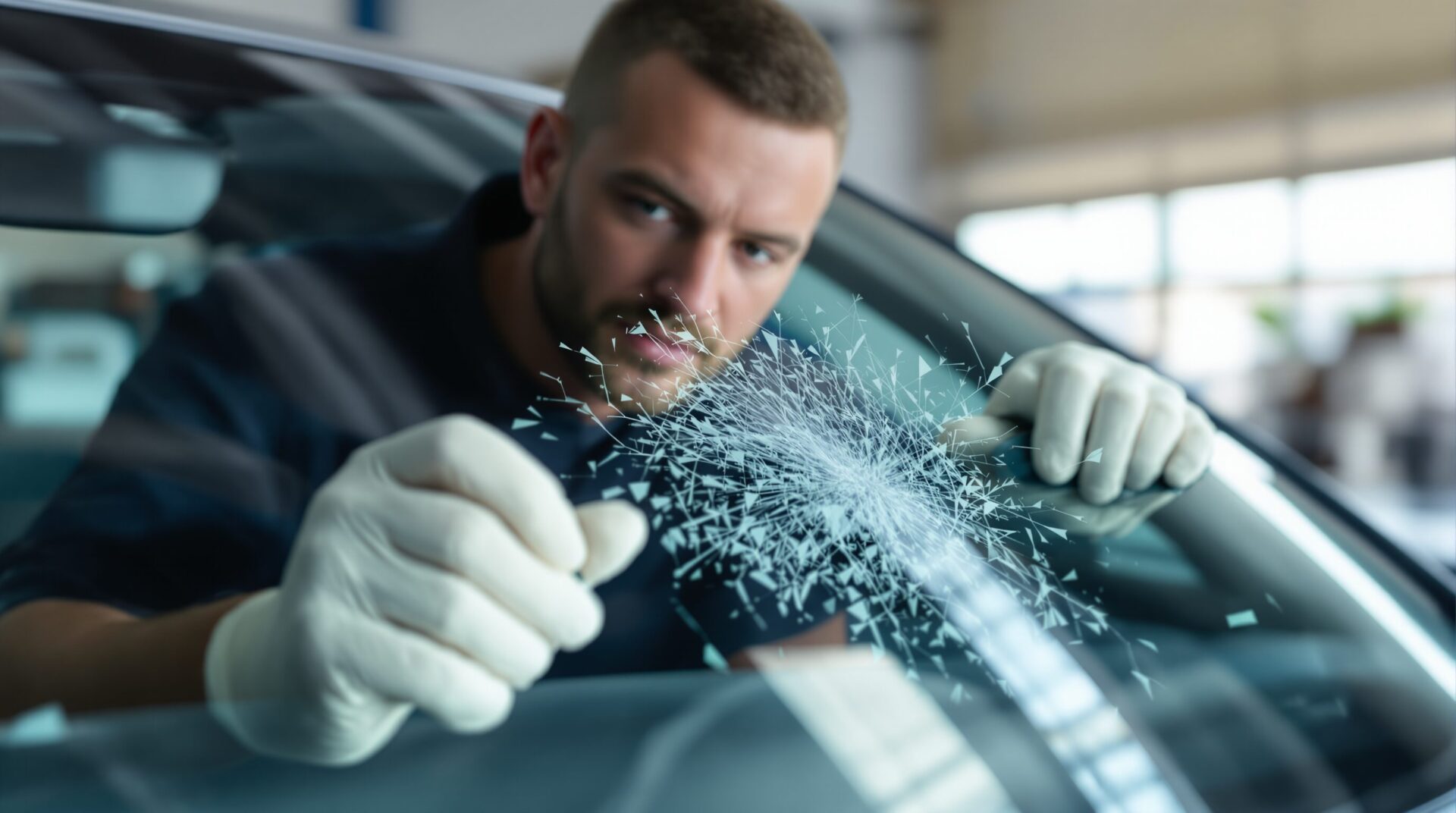 comment enlever une rayure sur un pare brise