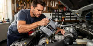 comment ajouter de l'huile moteur