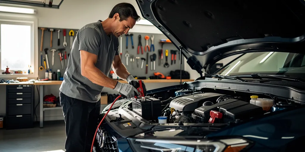 comment se recharge une batterie de voiture