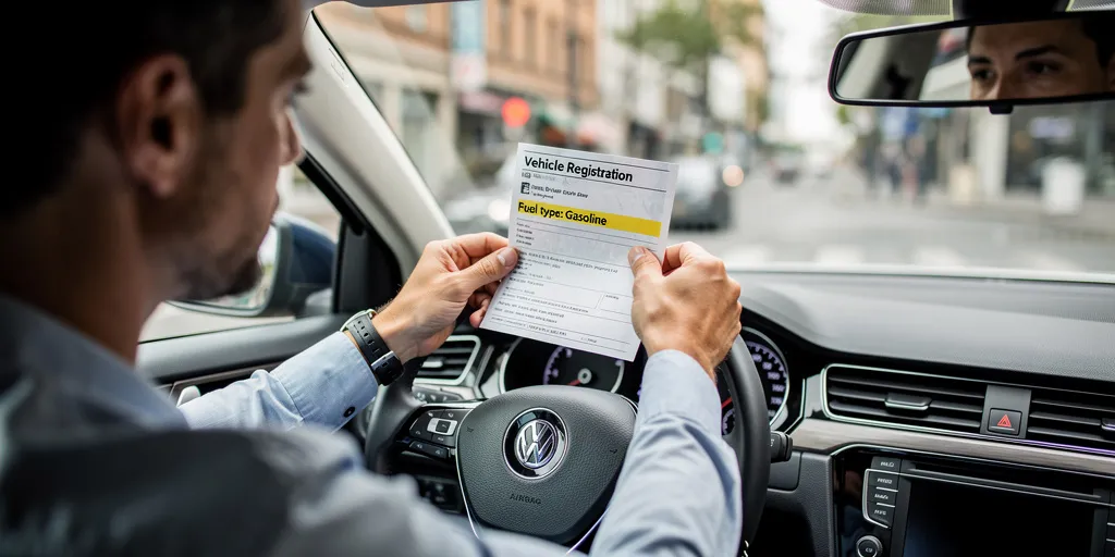 comment savoir si voiture essence ou diesel carte grise