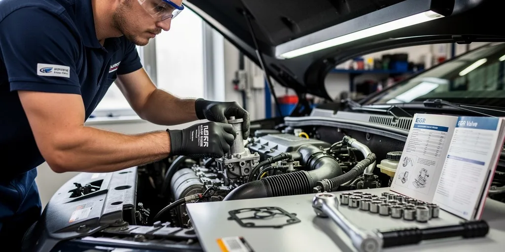 comment changer la vanne egr