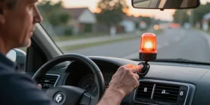 dispositif réfléchissant voiture comment allumer