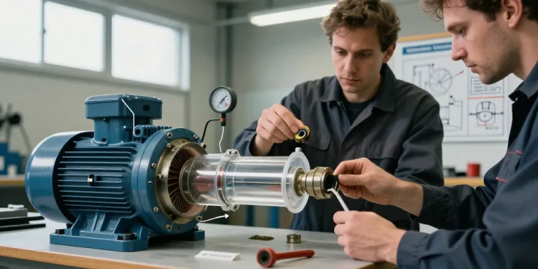 fonctionnement d'une pompe à eau