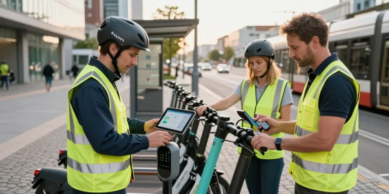 Micro-mobilité : la gestion connectée des flottes de vélos et trottinettes électriques