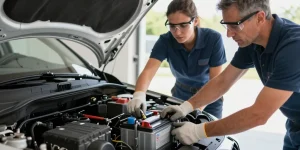 comment enlever batterie voiture