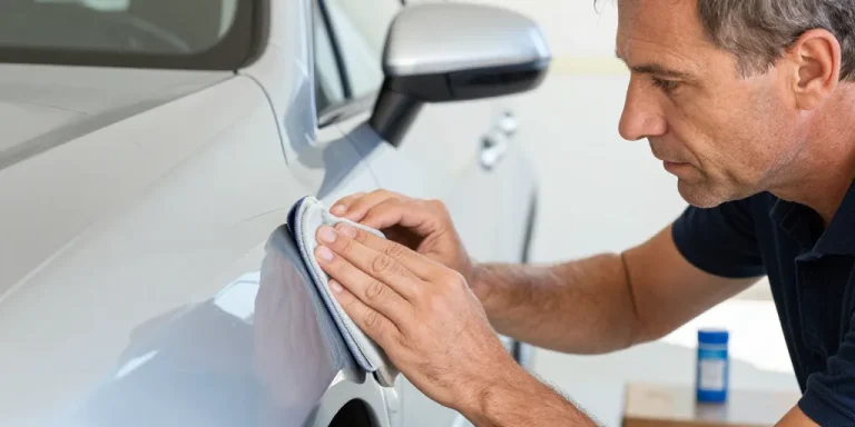 comment réparer les rayures sur une voiture
