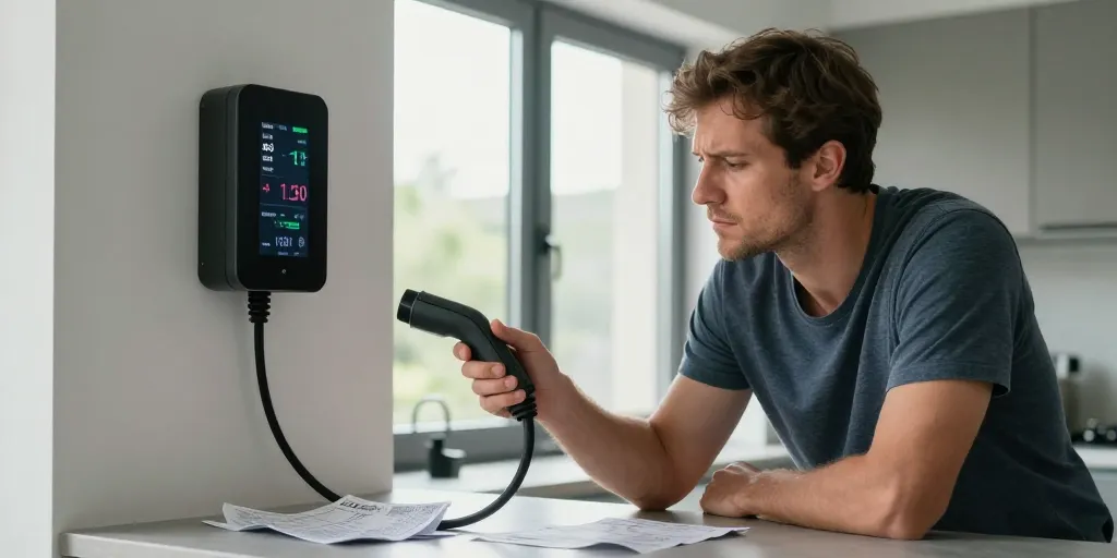 coût recharge voiture électrique à la maison