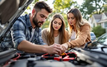 comment brancher une batterie de voiture