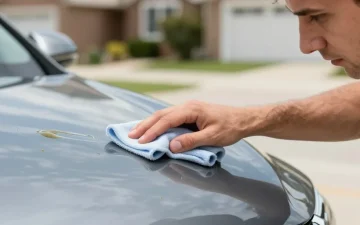 comment enlever la sève sur une voiture
