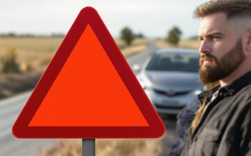 panneau triangle rouge signification