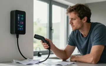 coût recharge voiture électrique à la maison
